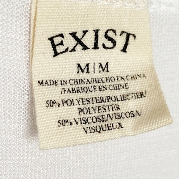 MIAMI BEACH White Graphic Racerback Tank Medium - Picture 5 of 6